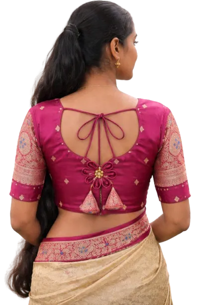 Designer Backless Blouse