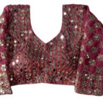 Designer Mirror Work Blouse – Bridal & Party Wear Blouse Design