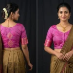 Trendy Silk Blouse Design Back & Front – Pink Color Latest Pattern 2026